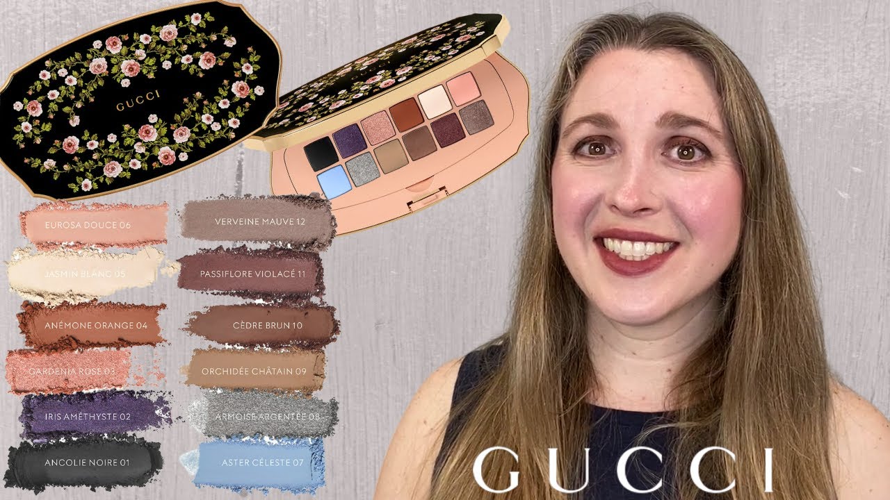 GUCCI Palette Beaute Des Yeux 01 Floral | Is It Worth It? - YouTube