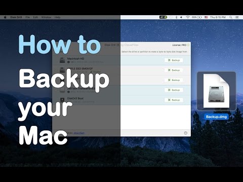 How to backup a mac with disk drill: http://www.cleverfiles.com/hard-drive-backup.html when your drive kicks the bucket be it physical damage or some sort of...