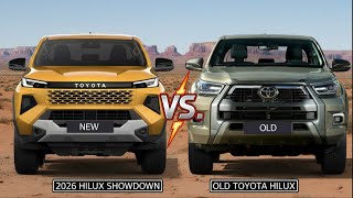 New Hilux vs Old Hilux:The Ultimate Showdown | #toyota #automobile #hilux #2026hilux #carenthusiast