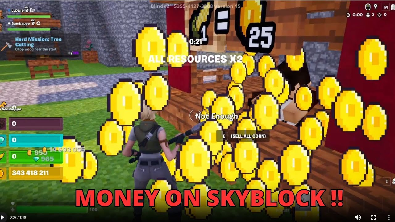 How to get a lot of money quickly bug money DRAGON SKYBLOCK TYCOON MAP