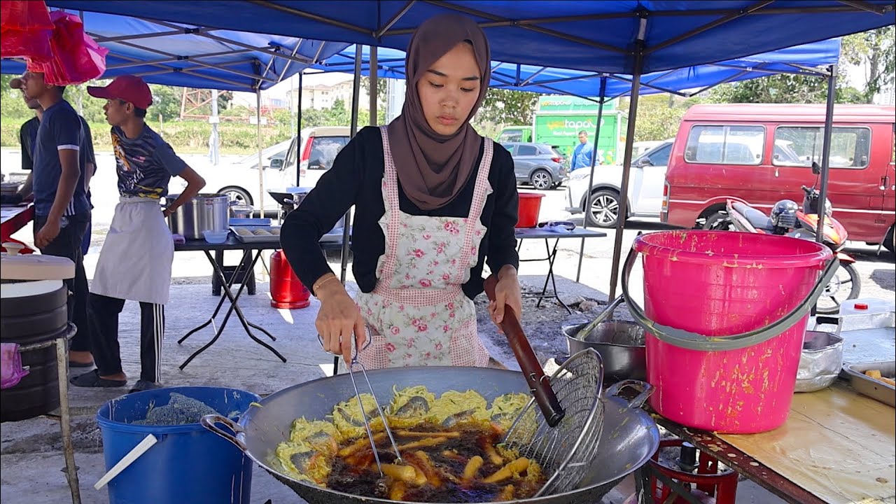 Мастера уличной еды! Популярная коллекция халяльной уличной еды в Малайзии