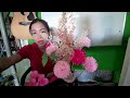 Sharing simple flower arrangement skills | part 9