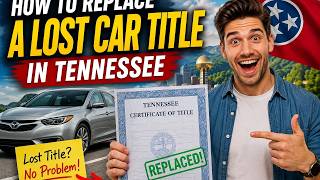 How to replace a lost car title in Tennessee