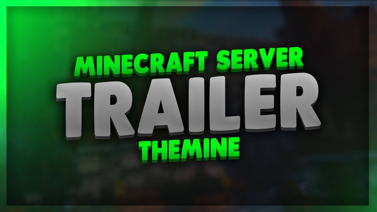 🌈Minecraft Server Trailer #13 TheMine 🔥 [PAID] - YouTube