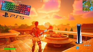 PS5 Fortnite Keybord and mouse Ranked Gameplay 4k