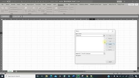 Simple Hello World Program using VBA Macros -Excel