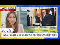 India, Australia agree to deepen security tiesーNHK WORLD-JAPAN NEWS