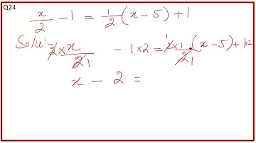 Applied Finite Math 1010: Chapter1: Excecise 1.1 Q (24): English