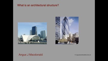 Architectural Structures – an introduction