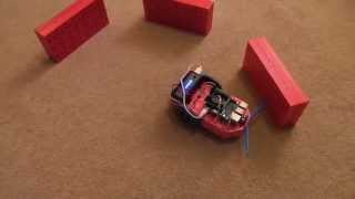HapPi-Robot escaping from  a maze