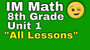 😉 8th Grade, Unit 1, All Lessons 1-16 | Rigid Transformations and Congruence | Illustrative Math