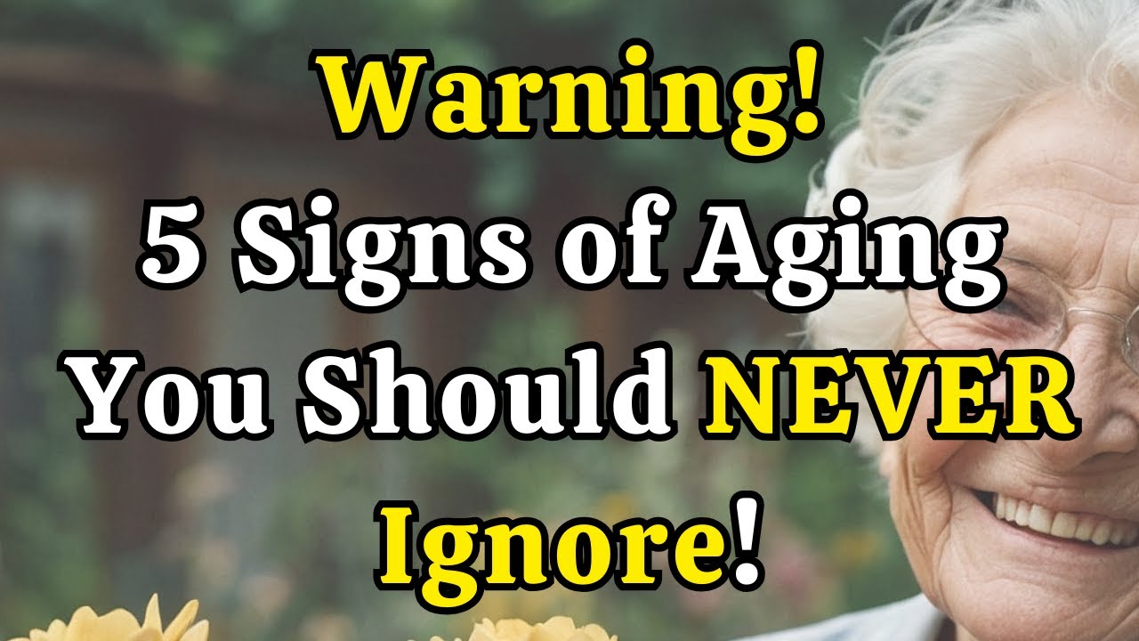 5 Early Warning Signs of Aging Everyone Over 60 Should Know (senior, elderly wisdom)