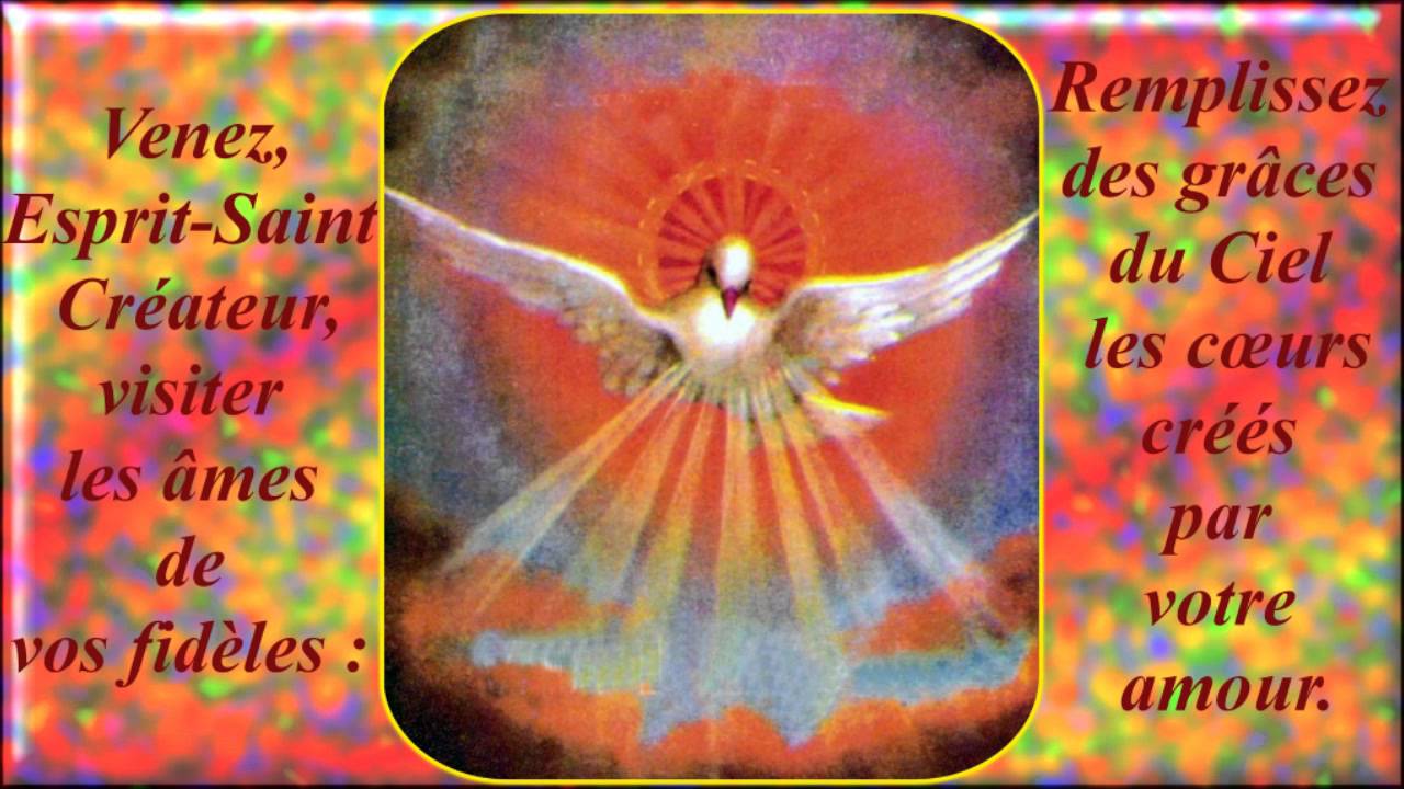 "Ô SaintEsprit, venez en nous" (cantique traditionnel) YouTube