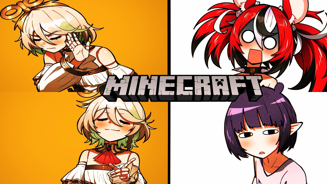 Is Minecraft REALLY That Scary?! | Bae Ina CC『Hololive』