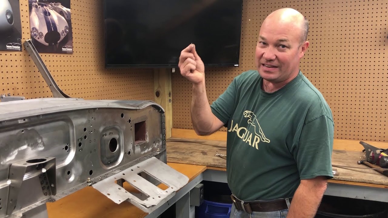 Jaguar E-Type - 1961 Forward Bulkhead & Firewall Restoration