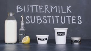 How many times have you found yourself in need of buttermilk? the good
news is that these 4 great substitutions will give same results 5
minutes o...