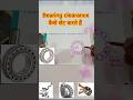 how to set bearing clearance#bearing #shortsfeed #shortvideo #short #ytshorts