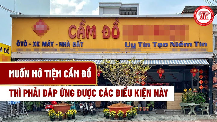 Dịch vụ cầm đồ tiếng anh là gì năm 2024