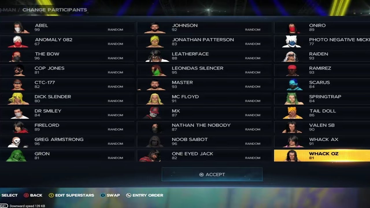 Royal rumble (FWS/NOVA)