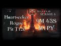 Pit T120 UNDER 10 MINUTES! Heartseeker Rogue No Flurry No Holy Bolts - Diablo IV Season 4
