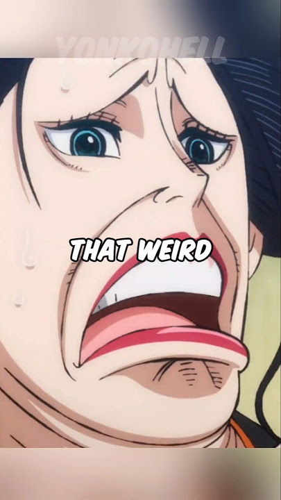 When Robin sees Luffy's wanted posters! 🤢🤮