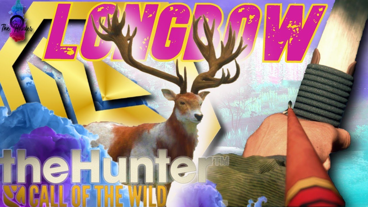 GIANT PIEBALD RED DEER WITH THE LONG BOW, GREAT ONE GRIND Call of the