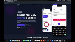 Khoros – Smart Expense & Income Tracking Web App | Monthly Budget & Financial Reports