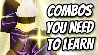 Gojo Combos YOU NEED TO LEARN [ Jujutsu Shenanigans ]