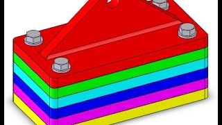 Solidworks, Tutorial 3 magneetblok