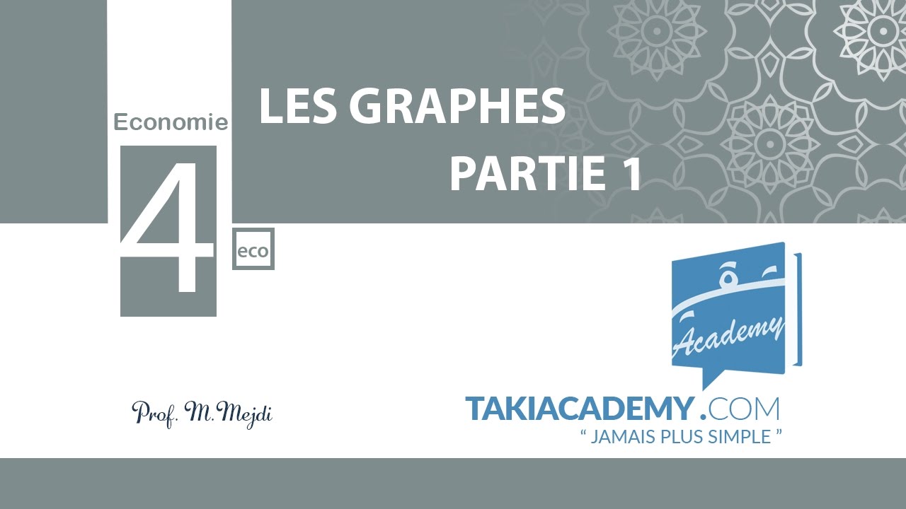 Les Graphes #1 _Bac  économie_ mathématiques_