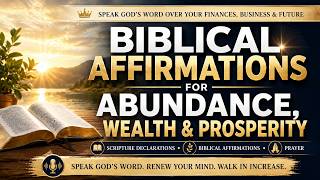 Download lagu Biblical Affirmations for Abundance, Wealth, & Prosperity | Speak God’s Word Over Your Finances