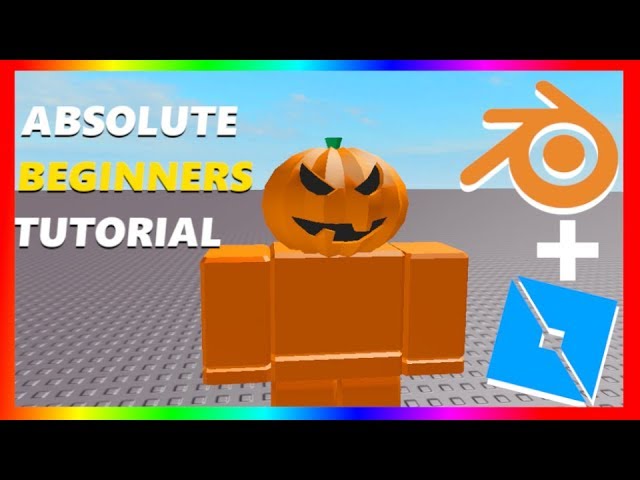 How To Make A Pumpkin Head Roblox Blender Tutorial Youtube - blender roblox hat maker