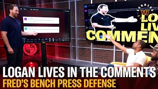 'I was benching ridiculous numbers' | Logan answers questions from YOU | Washington Commanders