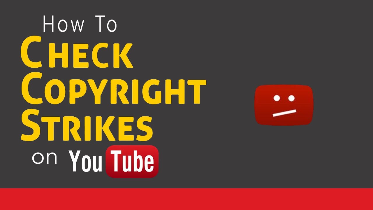 how to check copyright strike youtube studio beta 2020