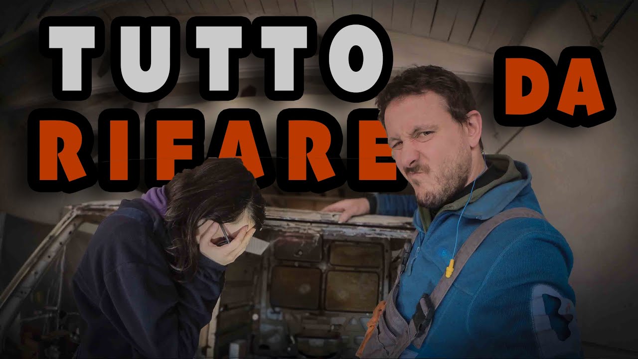 Diario di porto: RICOSTRUIAMO IL MONTANTE DEL PARABREZZA 🚐 - Iveco Daily 4x4 DIY