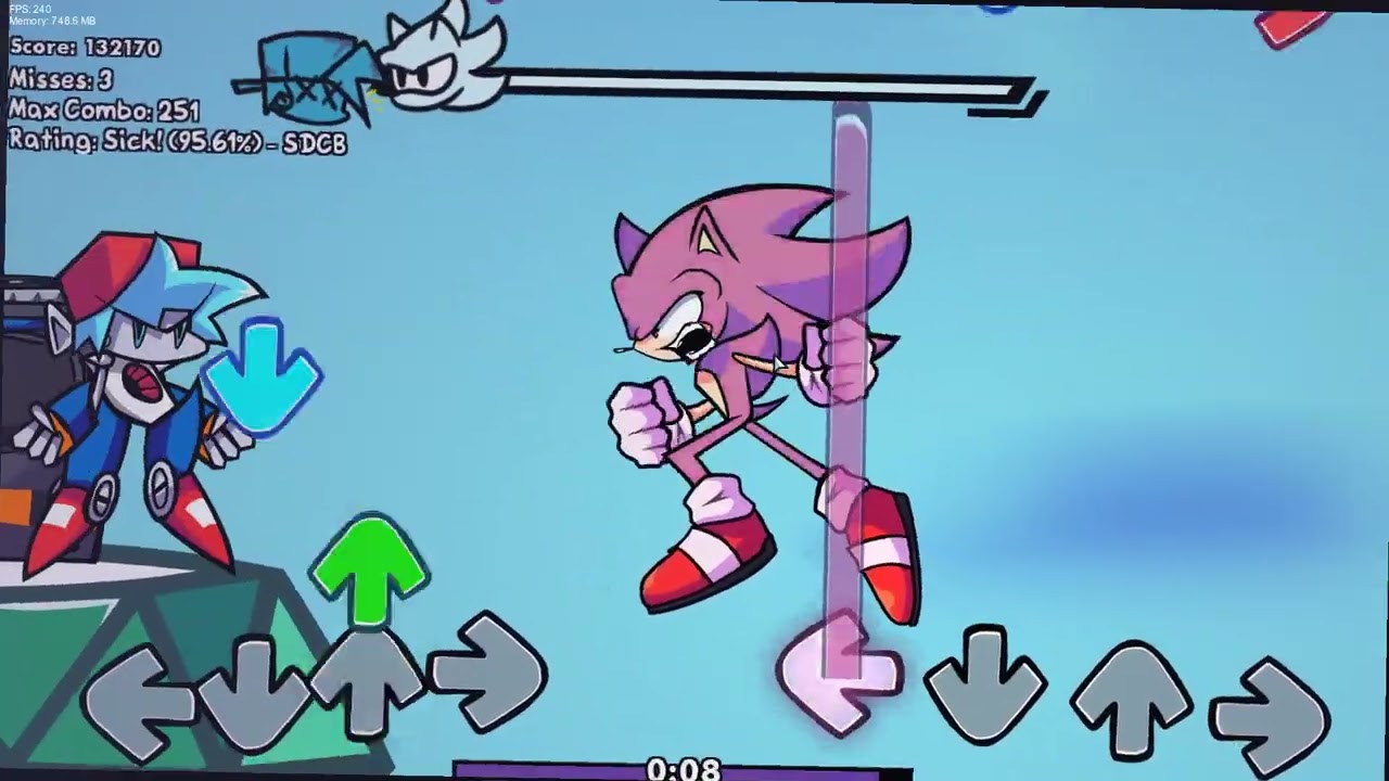 Vs Sonic Dash & Spin