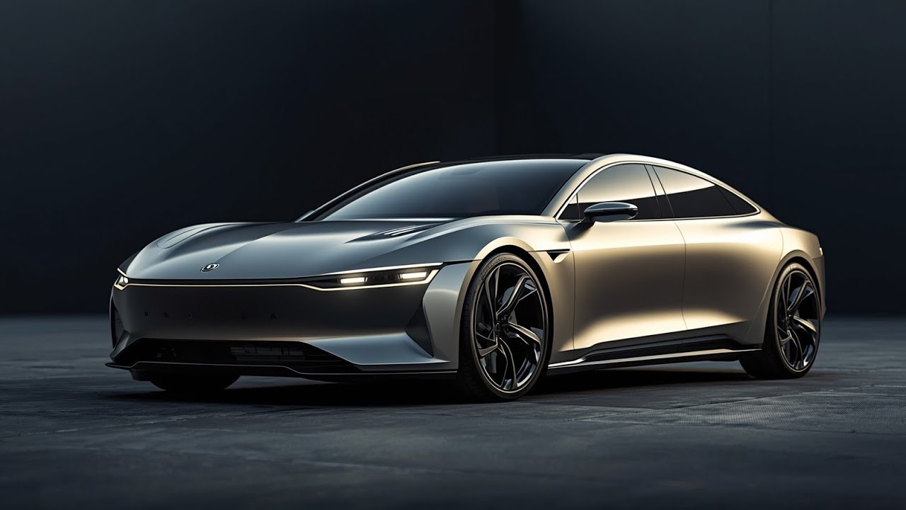 Futuristic Electric Luxury Sedan Concept | Ultra Modern 8K Cinematic Design