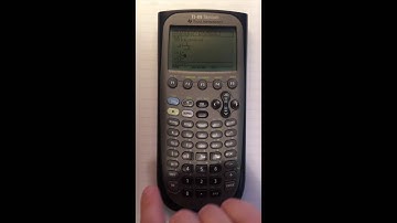 Plotting Sequences and Partial Sums on the TI 89