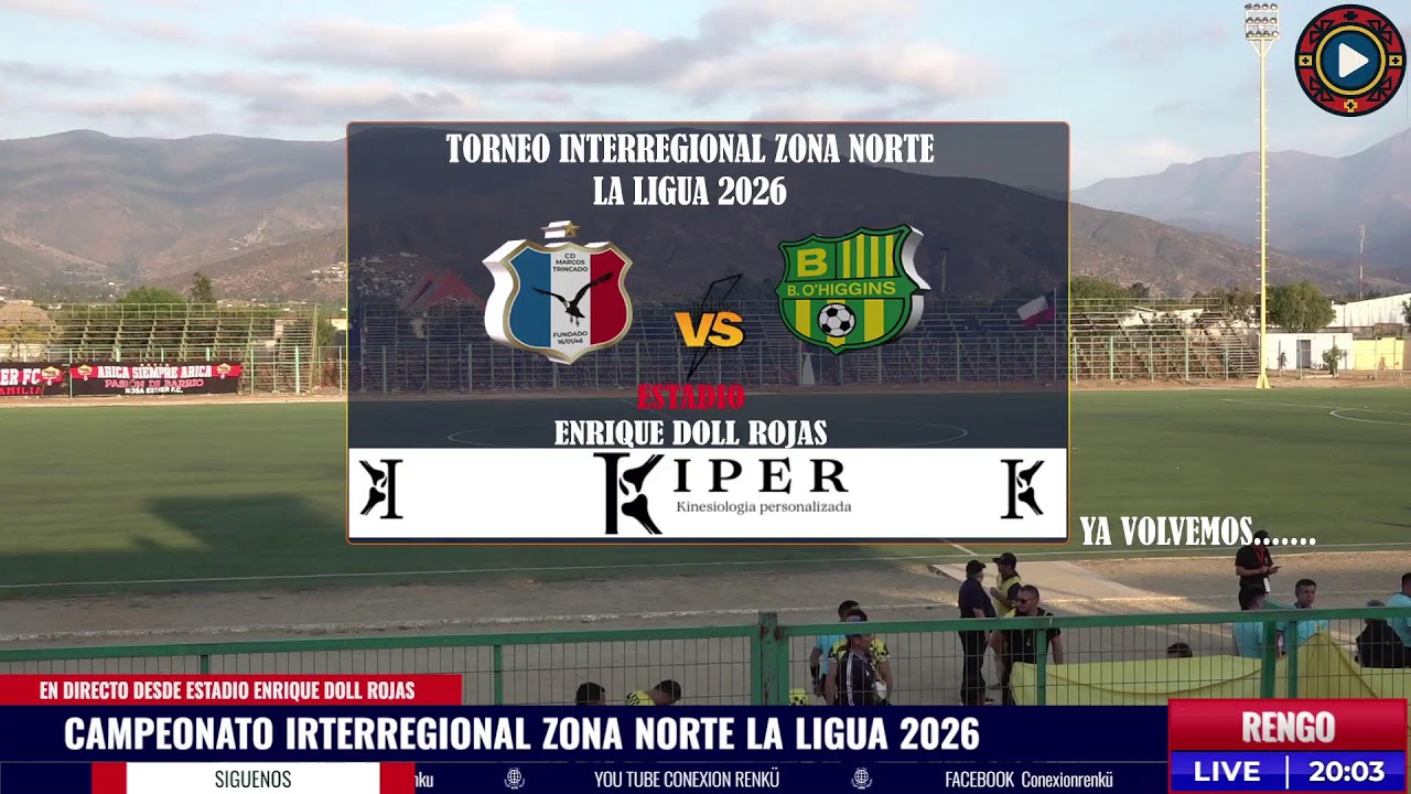 EN VIVO INTERREGIONAL ZONA NORTE LA LIGUA 2026
