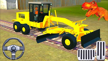 🔴BUS SIMULATOR INDONESIA - MOTOR GRADER DRIVING MOD - ANDROID GAMEPLAY #10 - VIDEO GAME