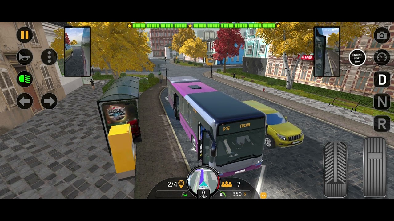 Bus simulator evo || route 3 complete & galtise emergency brake lg gaye 😔☺️