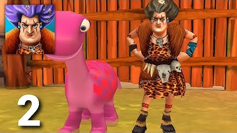 Scary Teacher 3D Stone Age - Gameplay Walkthrough Part 2 (ios Android)