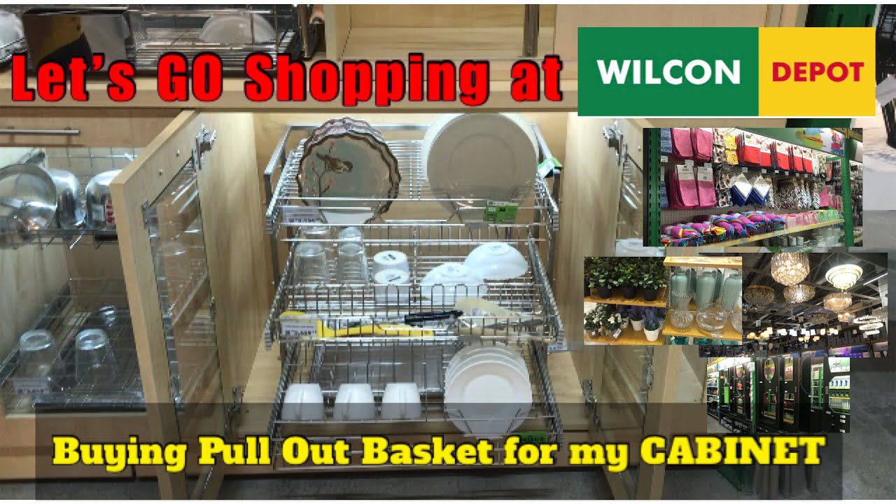 BUYING PULL OUT BASKET FOR MY KITCHEN LET’S GO SHOPPING AT