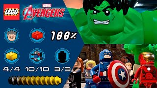 LEGO Marvel's Avengers #18 CAOS NO AEROPORTA AVIÕES e VINGADORES AVANTE 100%