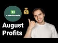 My TD Ameritrade Trading Bot Profits August 2020
