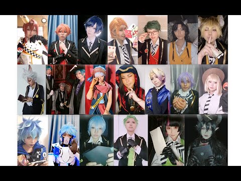 【ナイトレイブンカレッジ七寮全員】ツイステ コスプレリレー動画【ハッピーハロウィン】