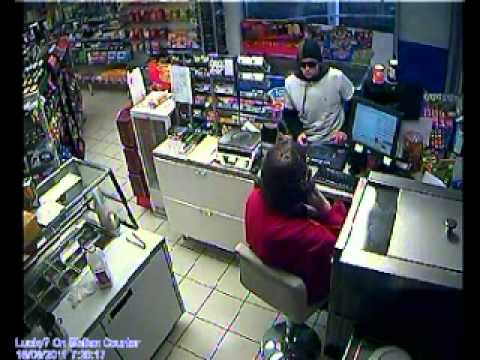 Brazen Thief caught on CCTV - YouTube