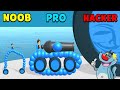 NOOB vs PRO vs HACKER Draw Joust Gameplay Oggy And Jack Voice