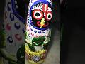 Jagannathgod painting clay art jagannathstatus viral blessed creative glassbottlecraft