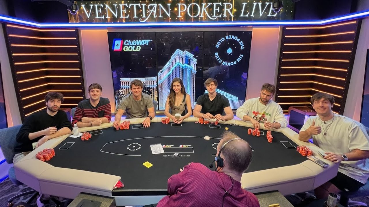 Magnus and Alex play poker vs creators ft Mizkif, Bryce Hall, David Laid
